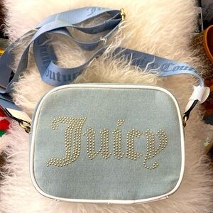 JUICY COUTURE Denim Crossbody Bag NWT!